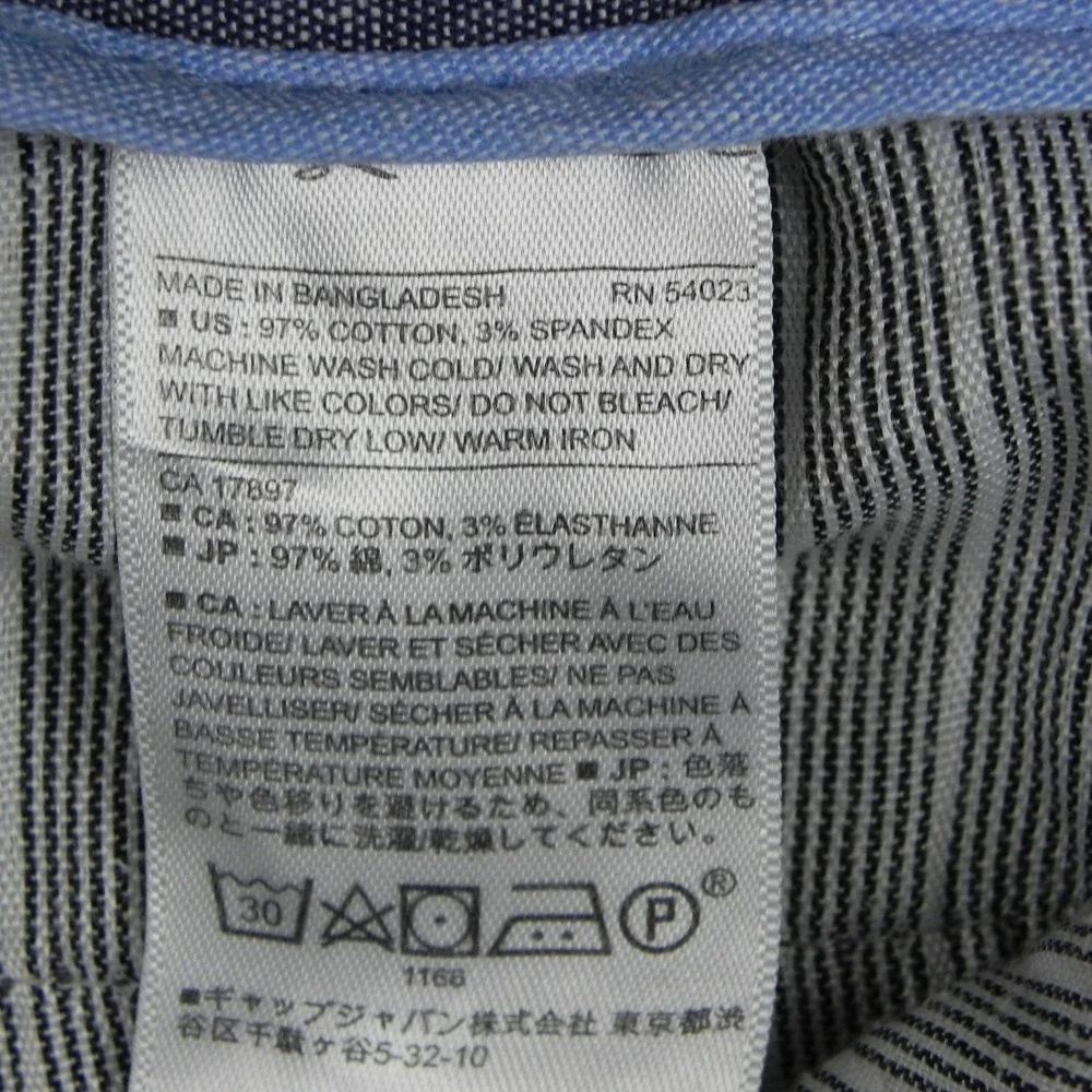 Banana Republic Pants Mens 34x32 Emerson Chino Casual Stretch Flat Front‎ Gray